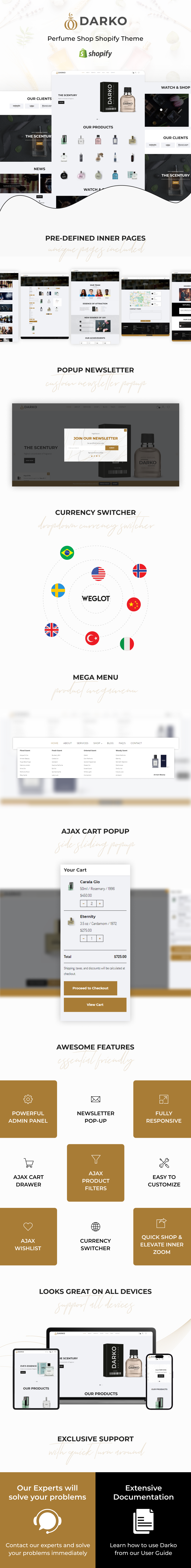 Darko - Perfume Shop Shopify Theme - 1