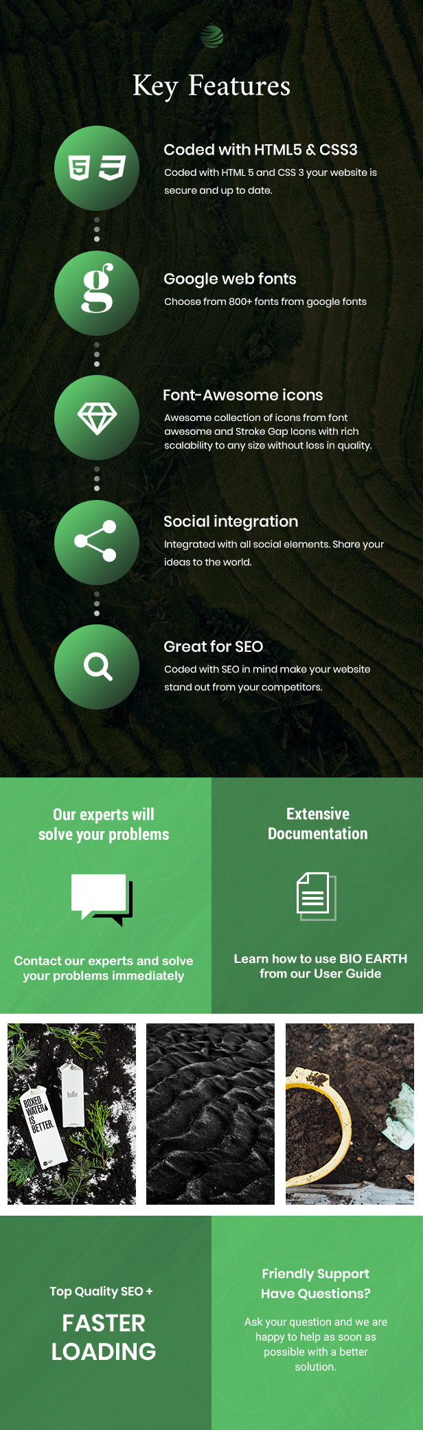 BioEarth - Garden Plants & Tools Shopify Theme
