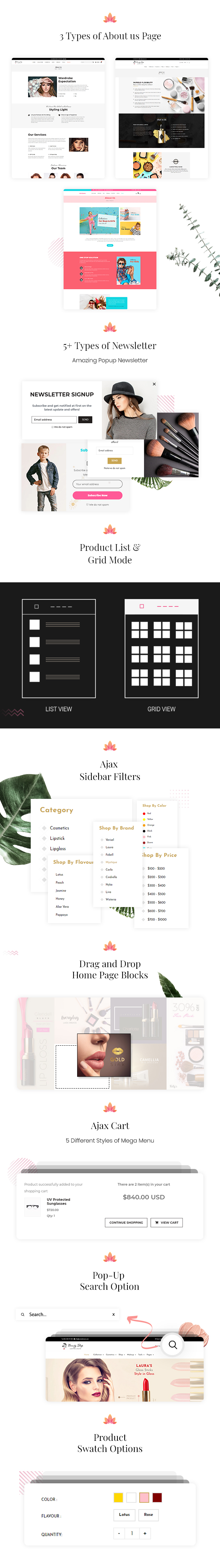 Beauty Store - Multipurpose Shopify Theme - 2