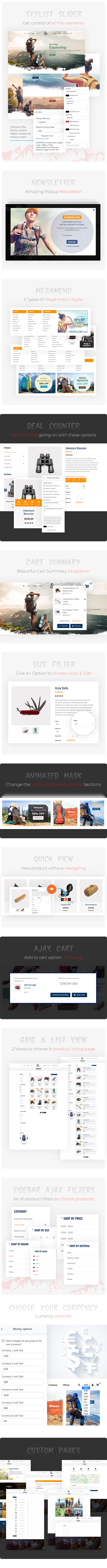 Hikez | Trekking and Hiking Shopify Store