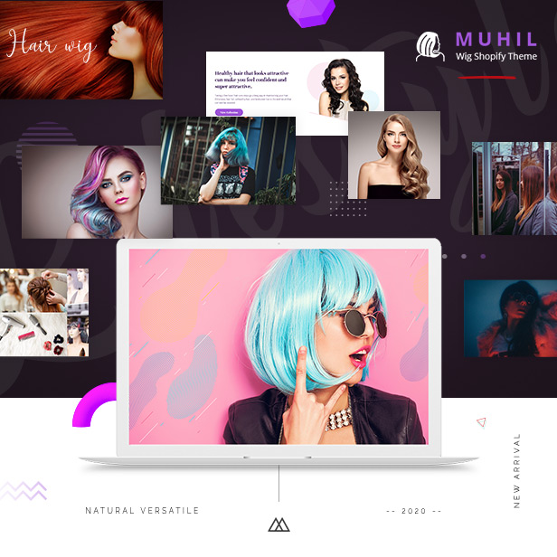 Muhil | Hair Salon, Extension & Hairdresser Shopify Theme