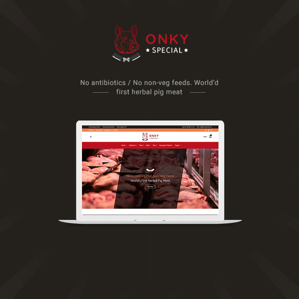 Onky | Butcher, Food and Meat Shop Shopify Theme