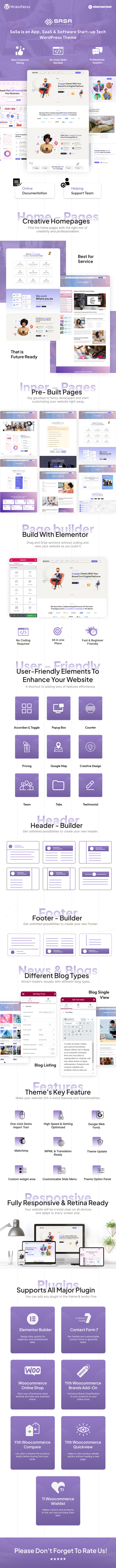 SaSa - Startup WordPress Theme - 1
