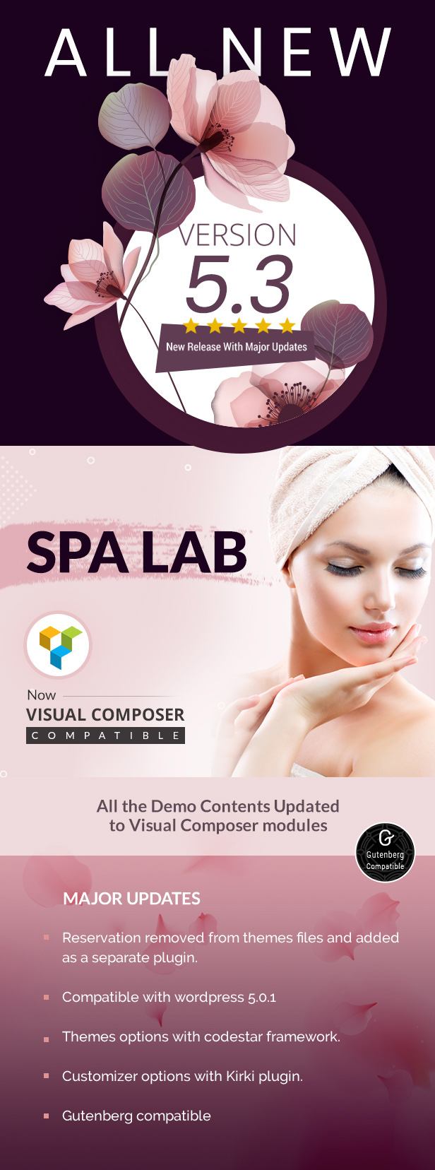 Spa Lab | Beauty Salon WordPress Theme - 1