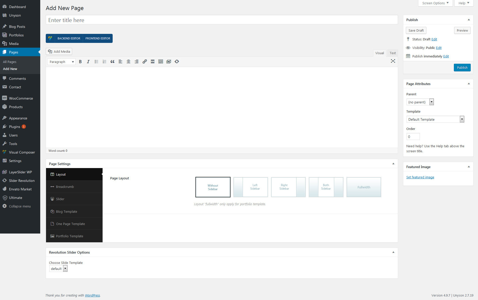   Adding & Organizing Menu Items