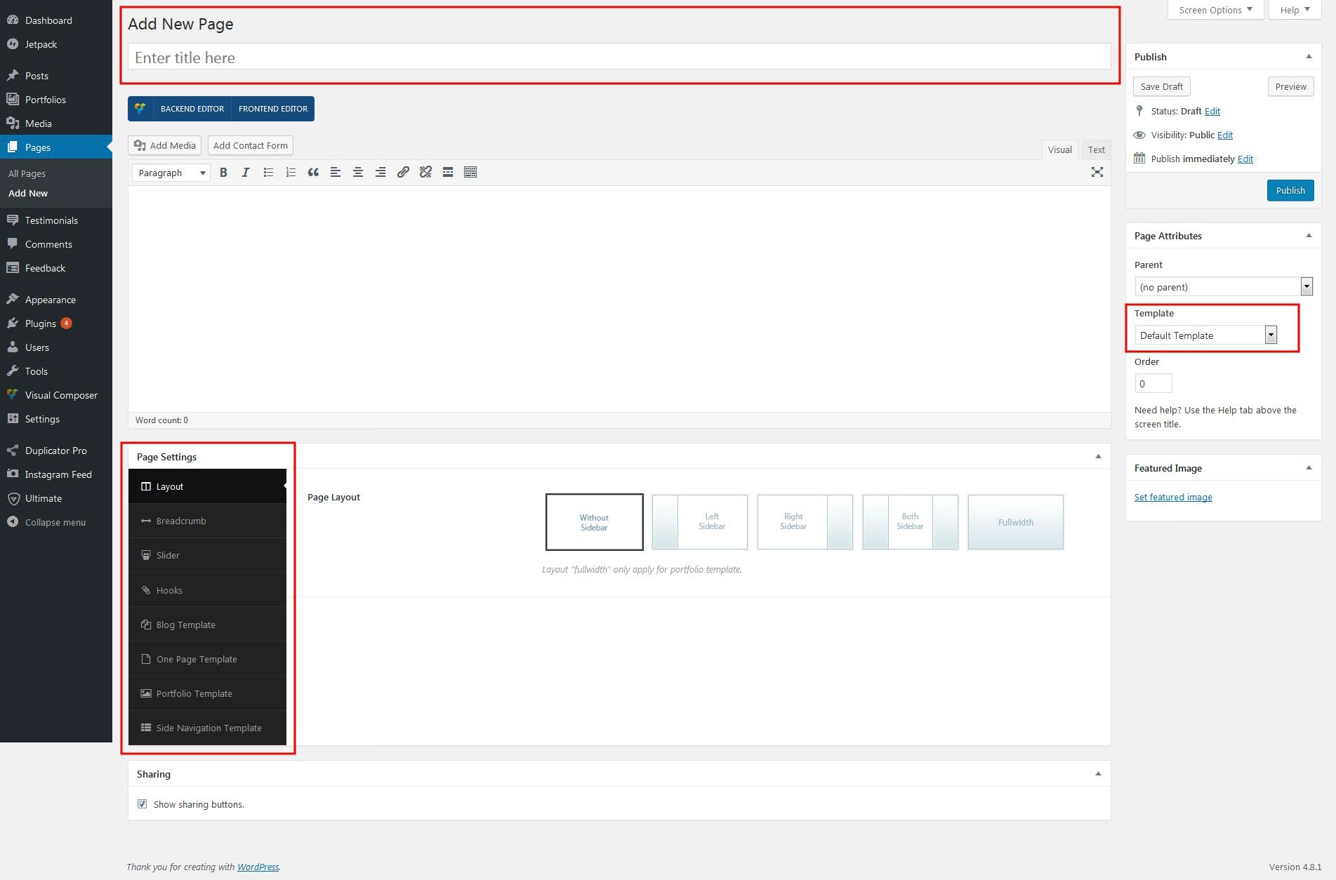 WordPress Installation