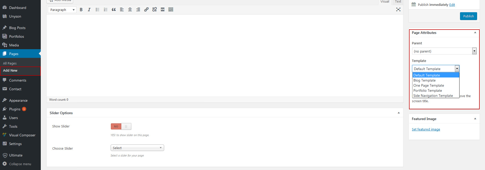 WordPress Installation