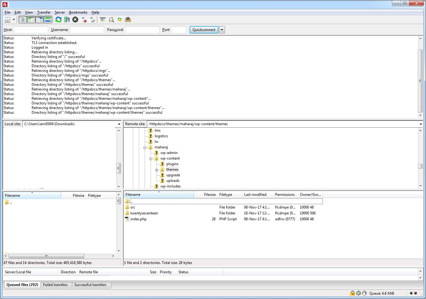 Maharaj Travel  via FTP
