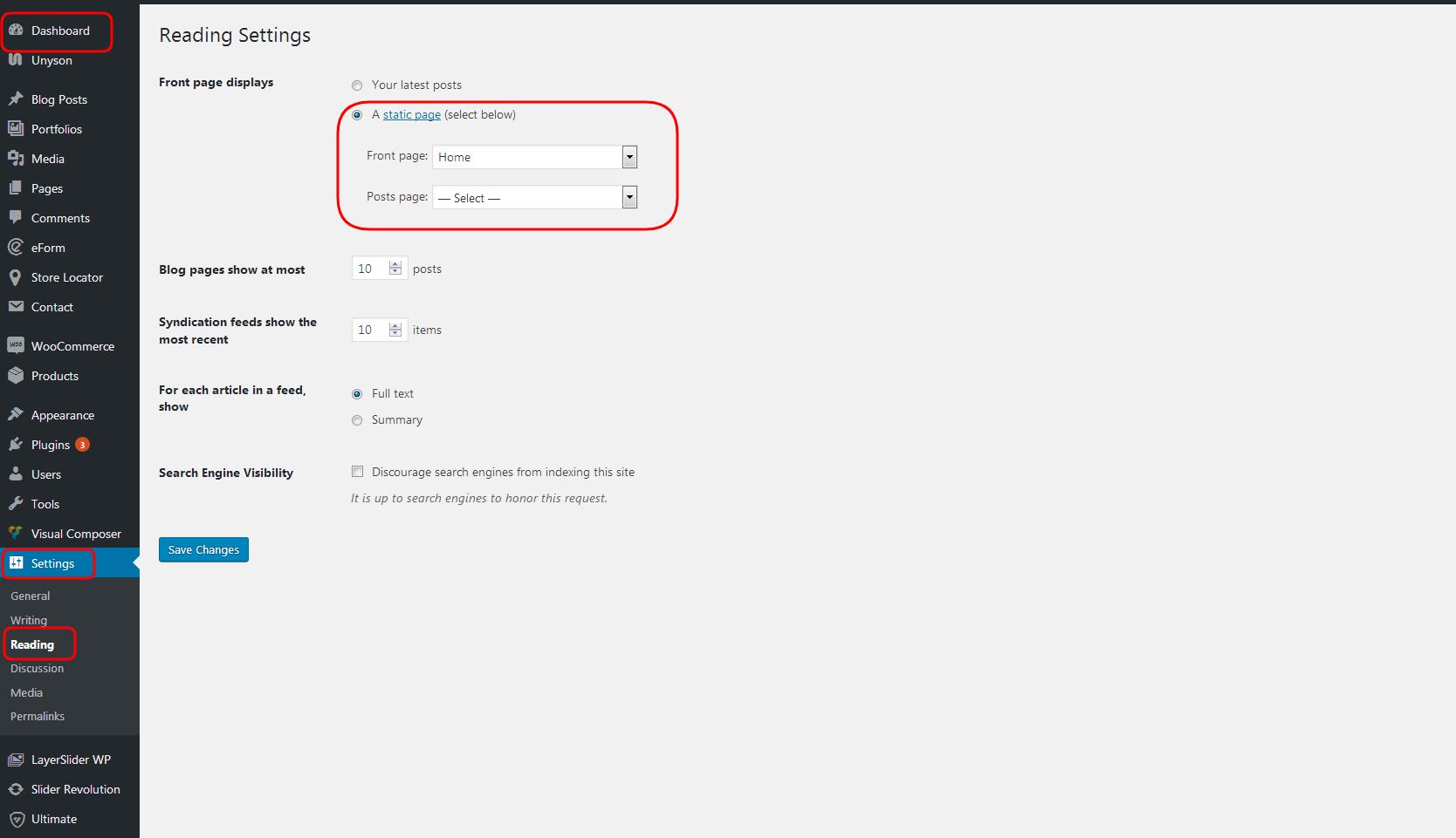 WordPress Installation