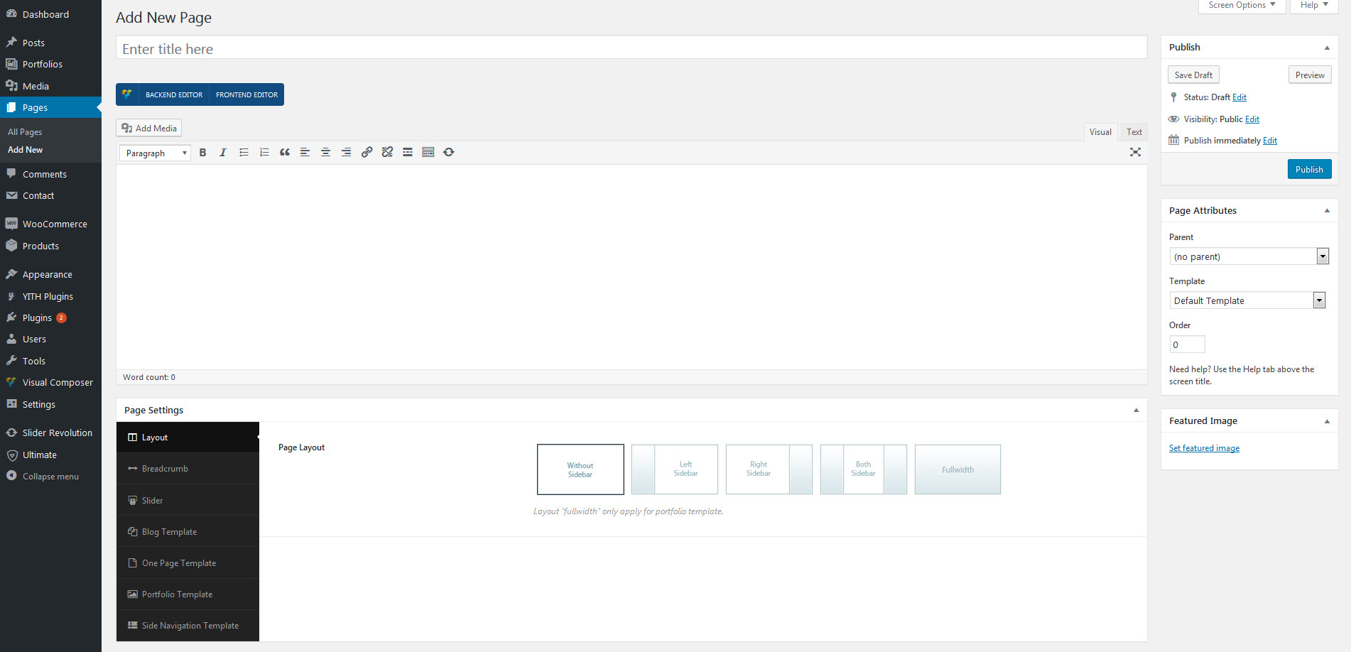   Adding & Organizing Menu Items