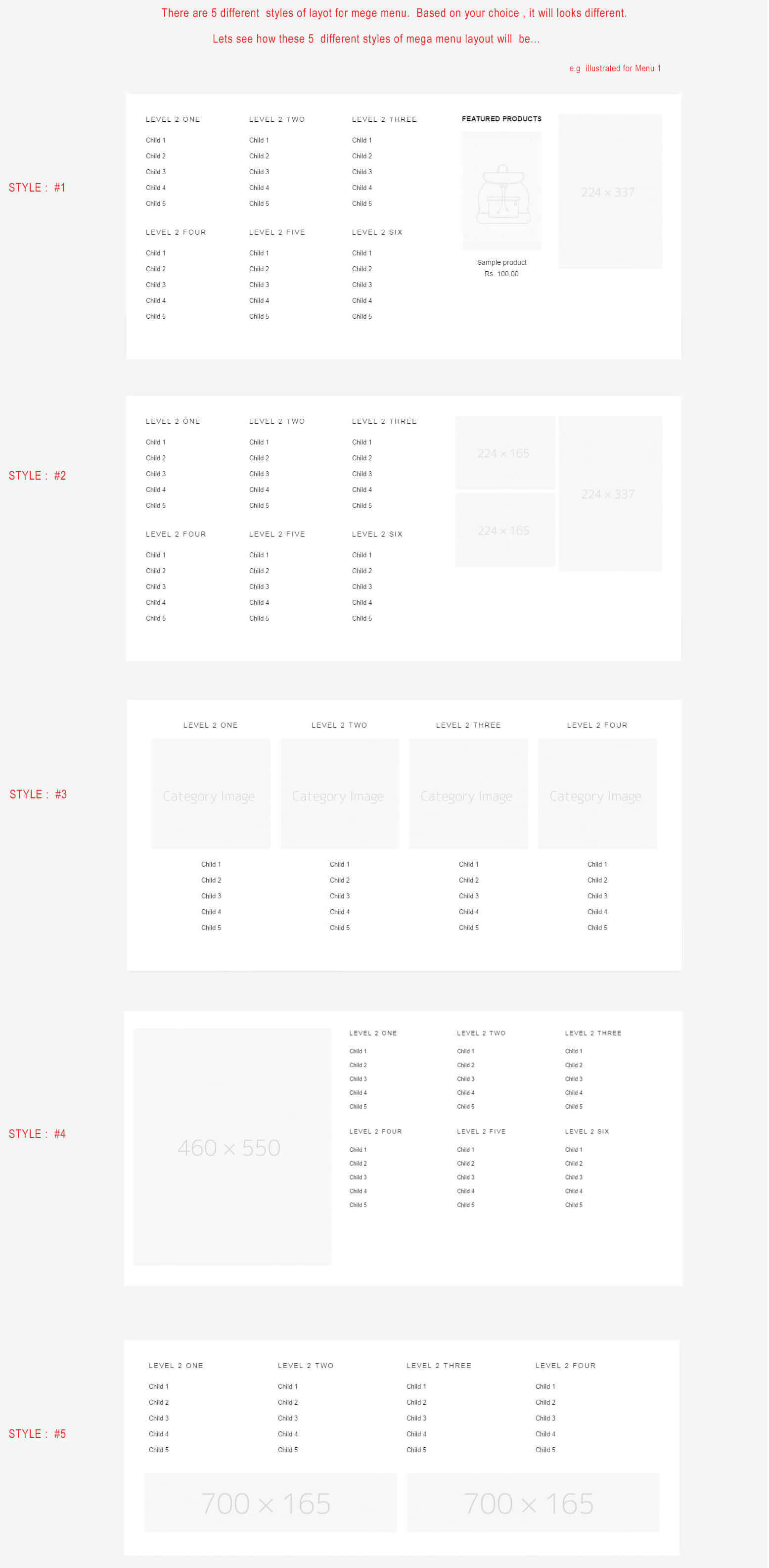   Adding & Organizing Menu Items