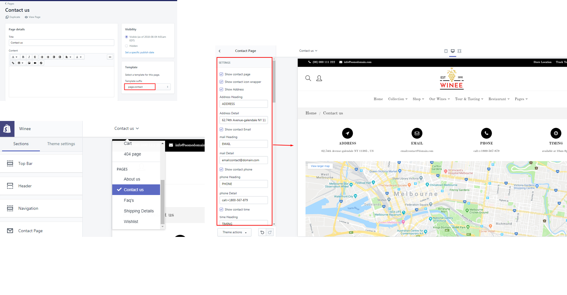 Contact Page