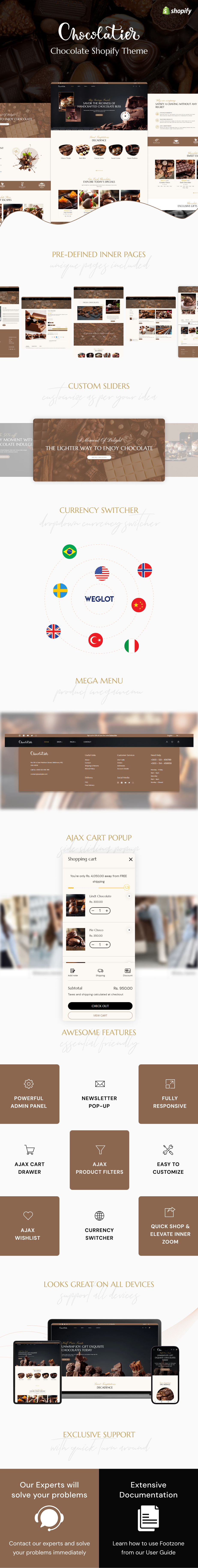 Chocolatier | chocolate Shop Shopify Theme - 1