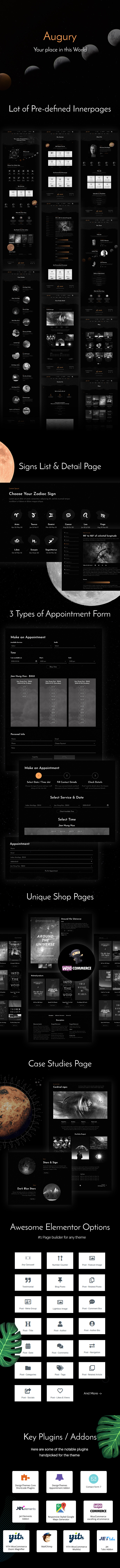 Augury Astrology WordPress Theme