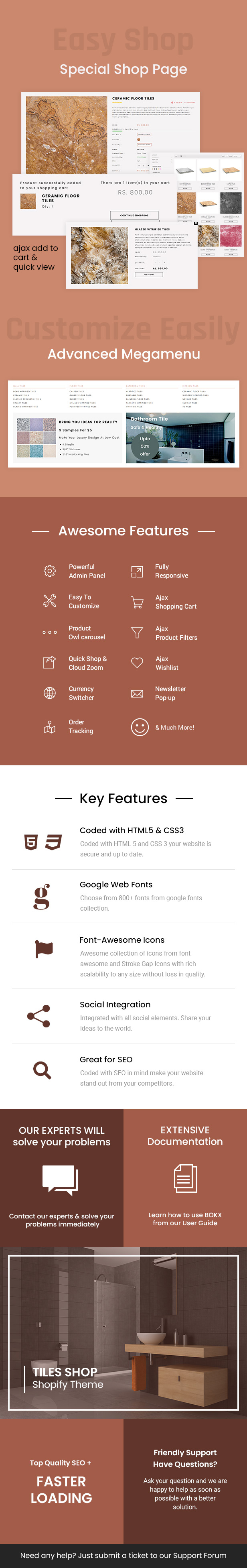 Bokx - Tiling and Flooring Shopify Theme