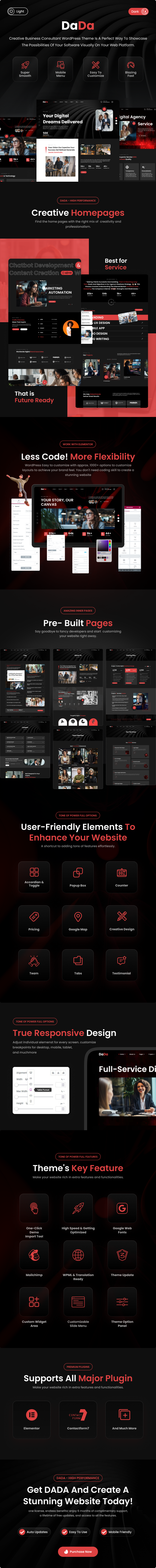 DaDa - Business Consulting Theme - 1