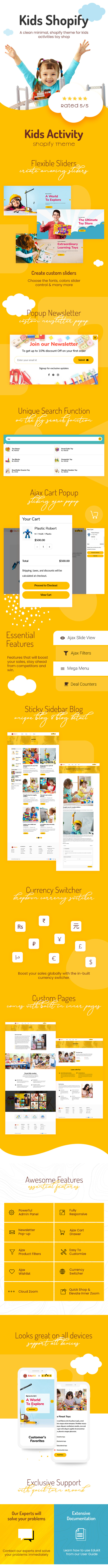 Edukit - Educational Toys Store Shopify Theme - 1