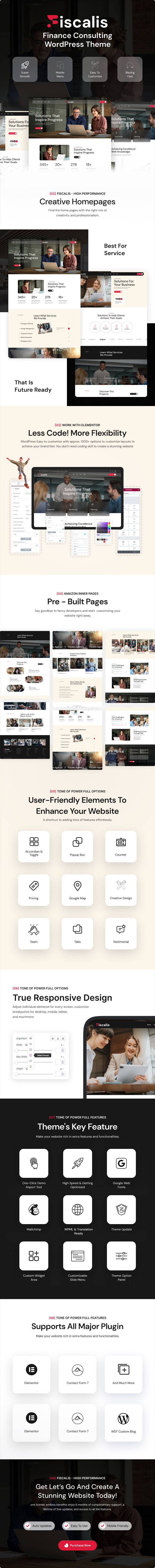 Fiscalis - Finance Consulting WordPress Theme