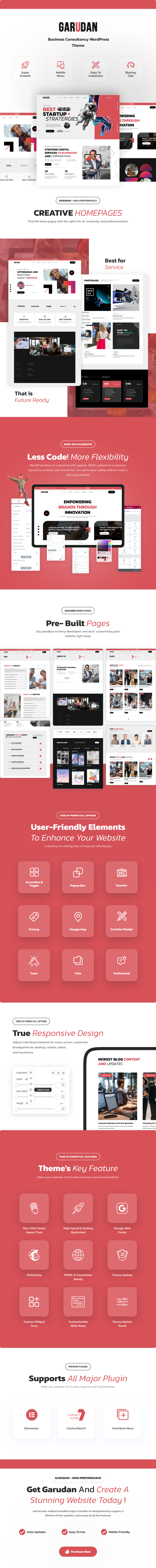 Garudan - Business Consultancy WordPress Theme - 1