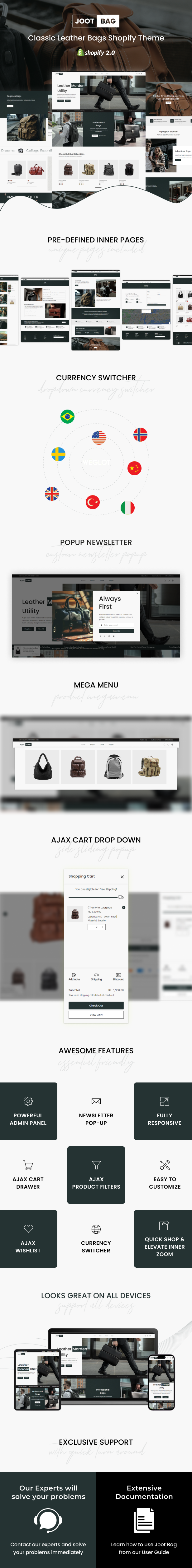 Jootbag - Bag & Wallet Store Shopify Theme - 1