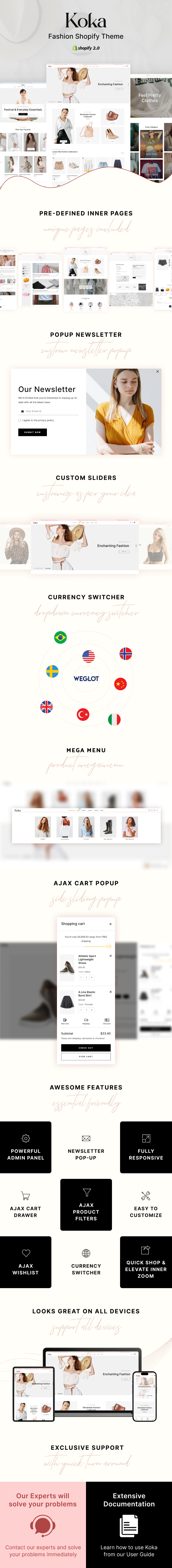 Koka - Linen Fashion & Cloth Shopify Theme - 1