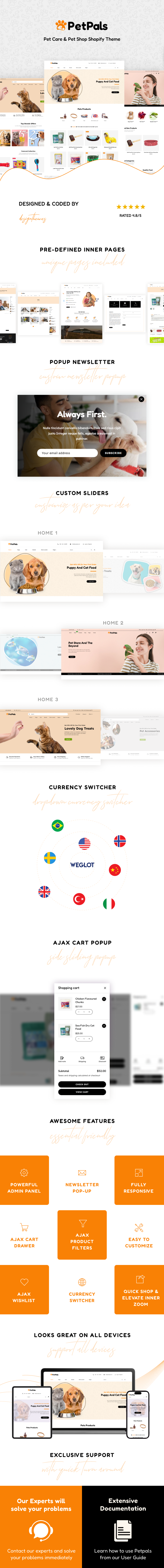 Petpals - Pet Store Shopify Theme - 1