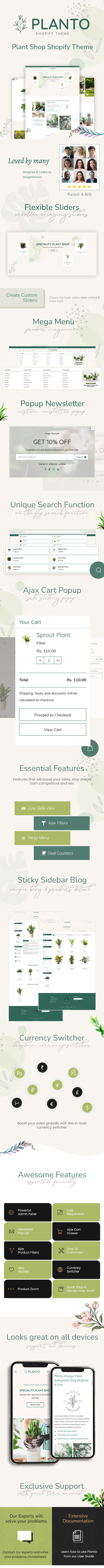 Planto - Gardening Shop Shopify Theme