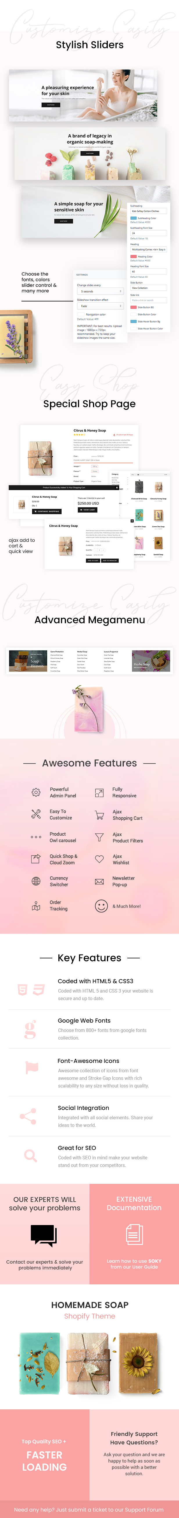 Soky - Handmade Shop Shopify Theme - 1