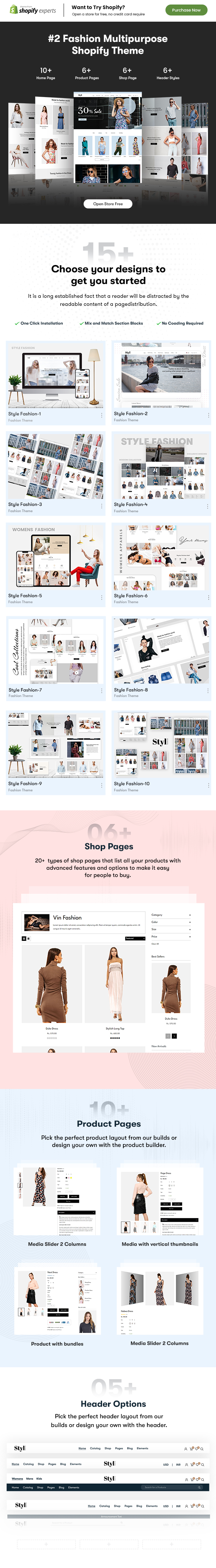 Styl - Multipurpose Shopify Theme - 1