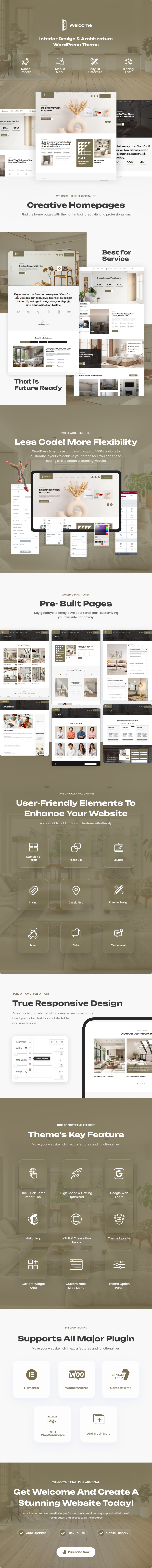 Welcome - Architecture and Interior Design WordPress Theme - 1