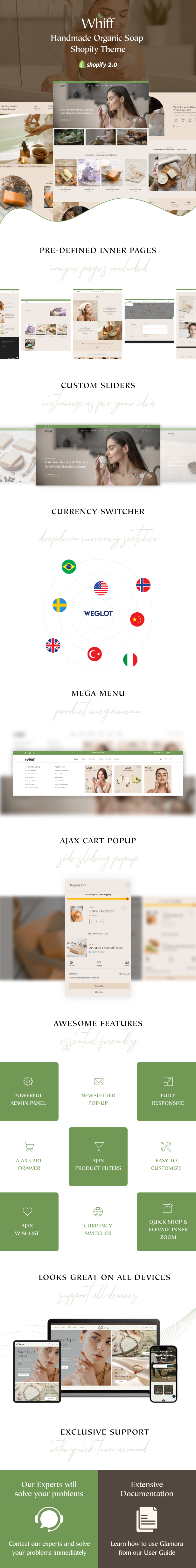 Whiff - Handmade Shop Shopify Theme - 1