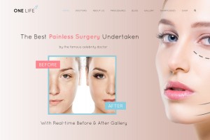 One Life Plastic and Cosmetic Surgery Theme