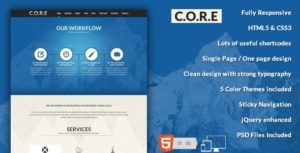Core - OnePage HTML5 Template