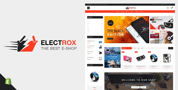 Electrox Shopify Electronics Theme