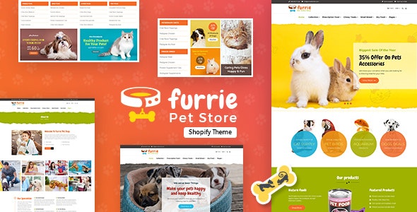 Furrie Pet Store Shopify Theme