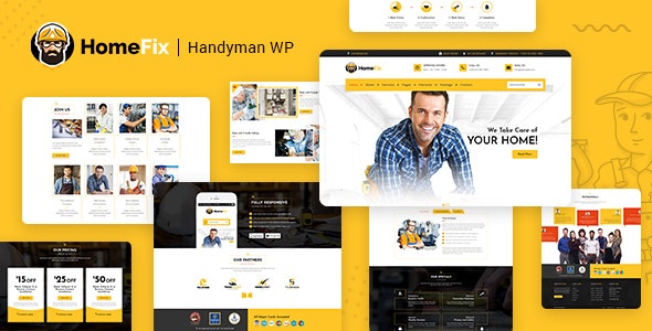 HomeFix - Handyman, Maintenance WordPress Theme