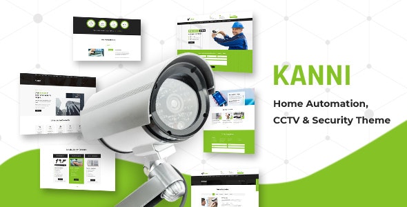 Kanni – Home Automation and CCTV Theme