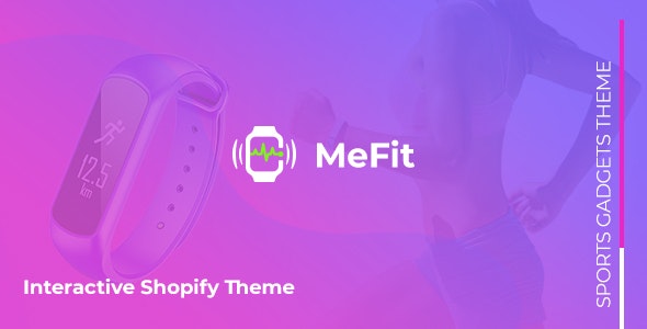 MeFit Fitness Store Shopify Theme