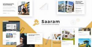 Saaram Architect & Construction WordPress Theme